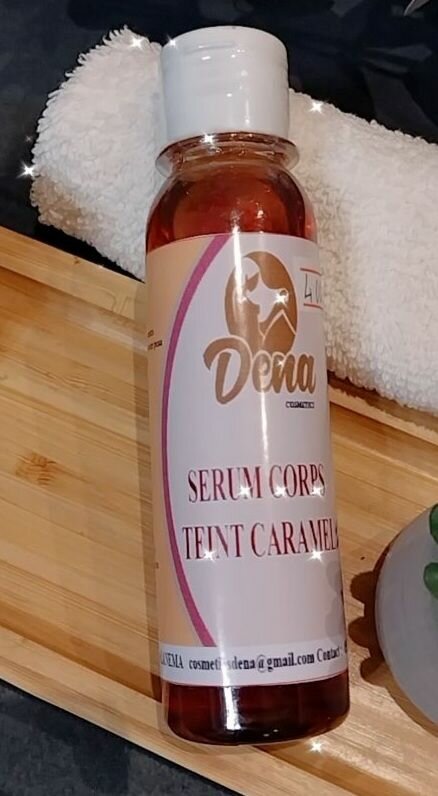 Serum teint caramel