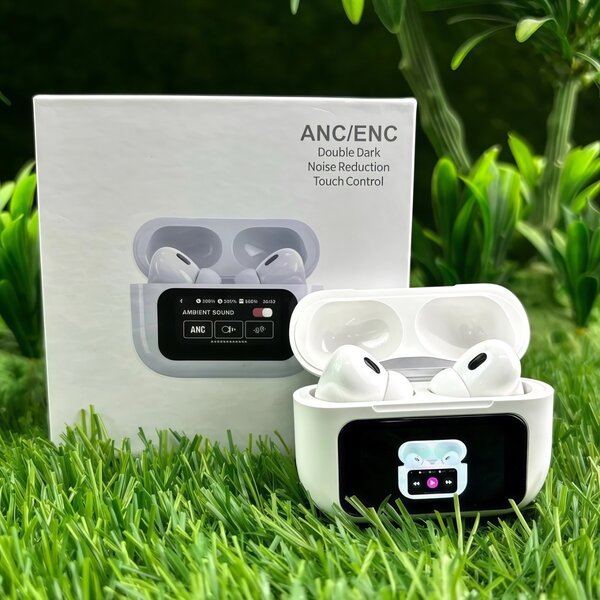 AIRPODS A9 PRO WITH DISPLAY HIGH QUALITY