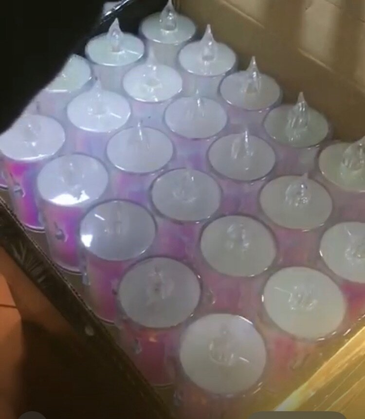 Bougies LED Arc-en-Ciel Déco