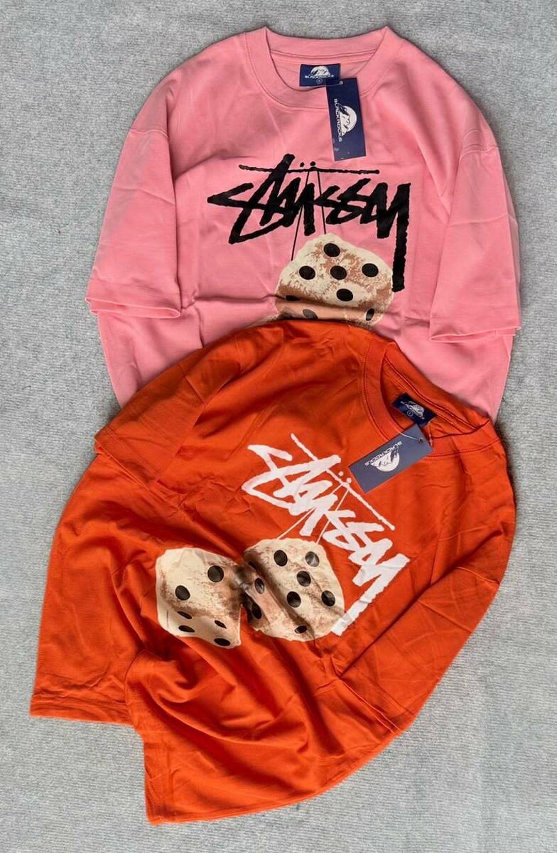 Lot de T-shirts imprimés style streetwear