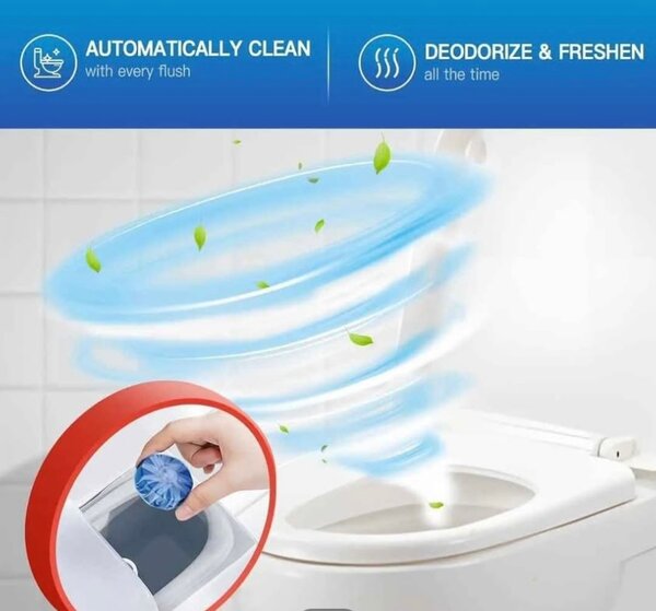 Tablettes Nettoyantes WC Automatiques