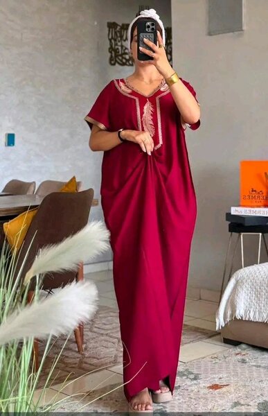 Robe Kaftan Élégant Femme