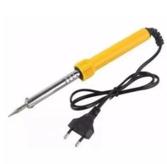Stainless Steel Electrical Soldering Iron 60W – Yellow And Black