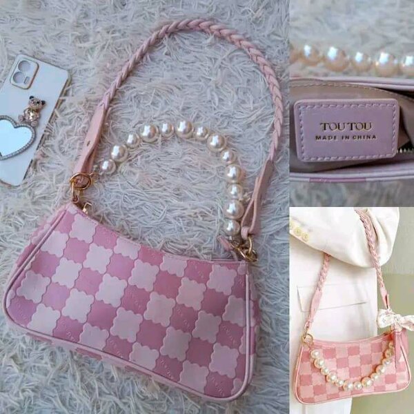 Sac à main en peluche tendance