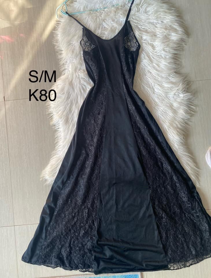 Beautiful women's nightgown black