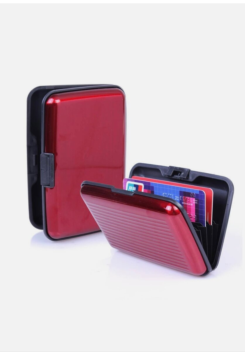 Porte-cartes en aluminium RFID