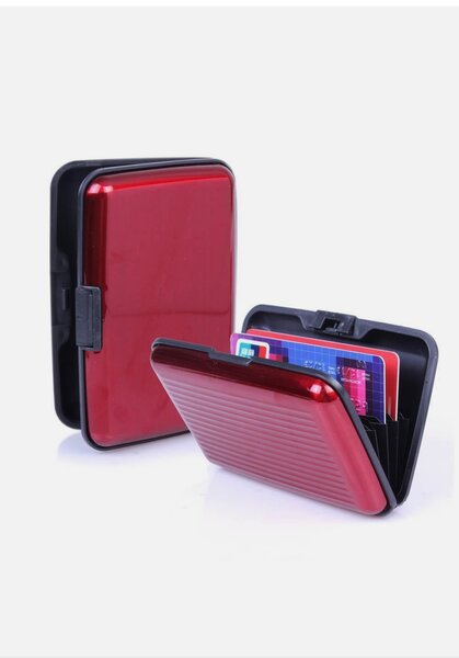 Porte-cartes en aluminium RFID