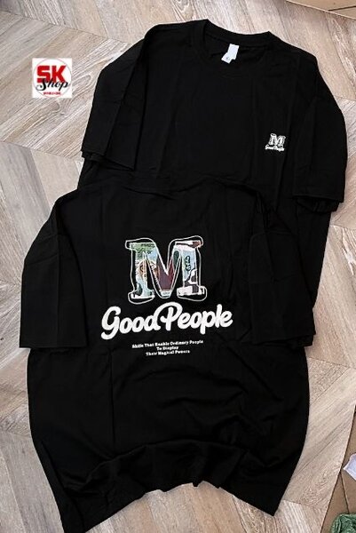 T-shirt "Good People" noir