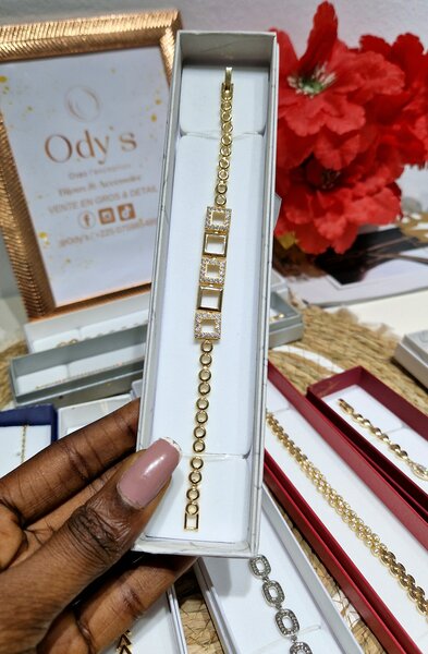 Bracelets élégants en or