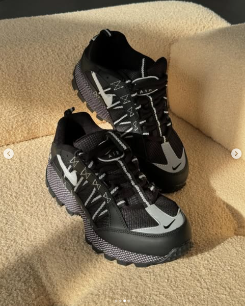 Теплые кроссовки NIKE AIR HUMARA серый/черный