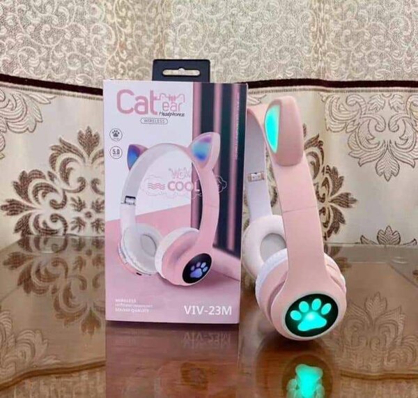 Casque Chat Bluetooth Lumineux