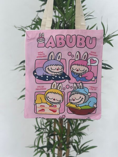 Sac cabas réutilisable LABUBU