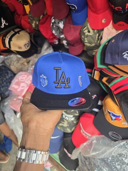 Casquette Snapback Bleu LA