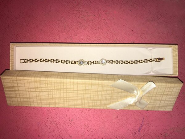 Elegant Gold Bracelets Set