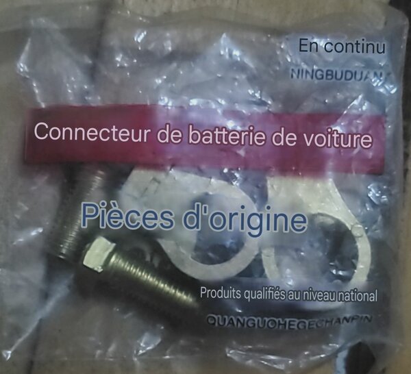 connecteur ou cosse de batterie ORIGINE