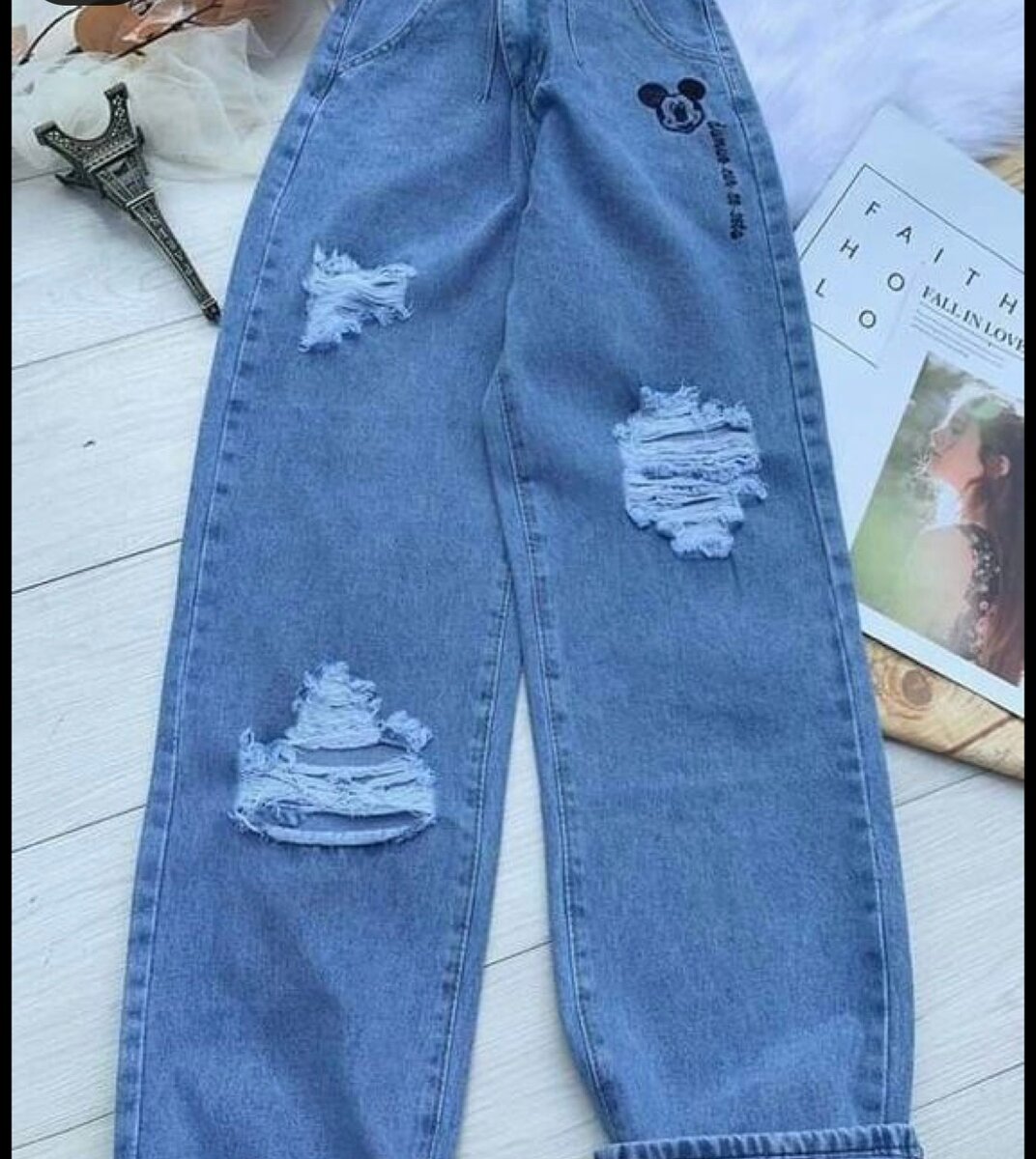 Collection de pantalons en denim tendance