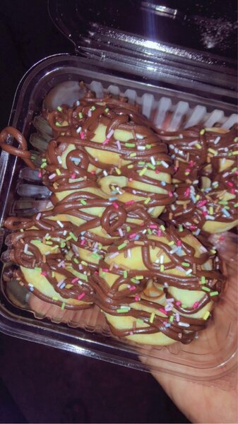 Donuts chocolat vermicelles