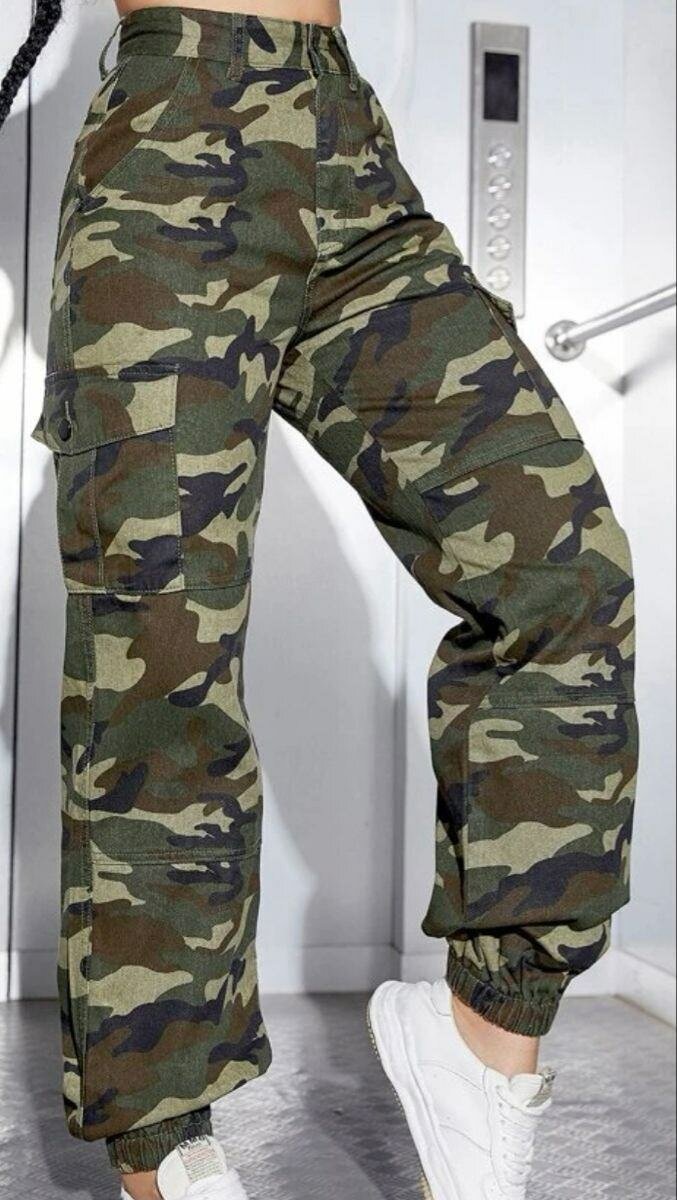 Pantalon cargo femme