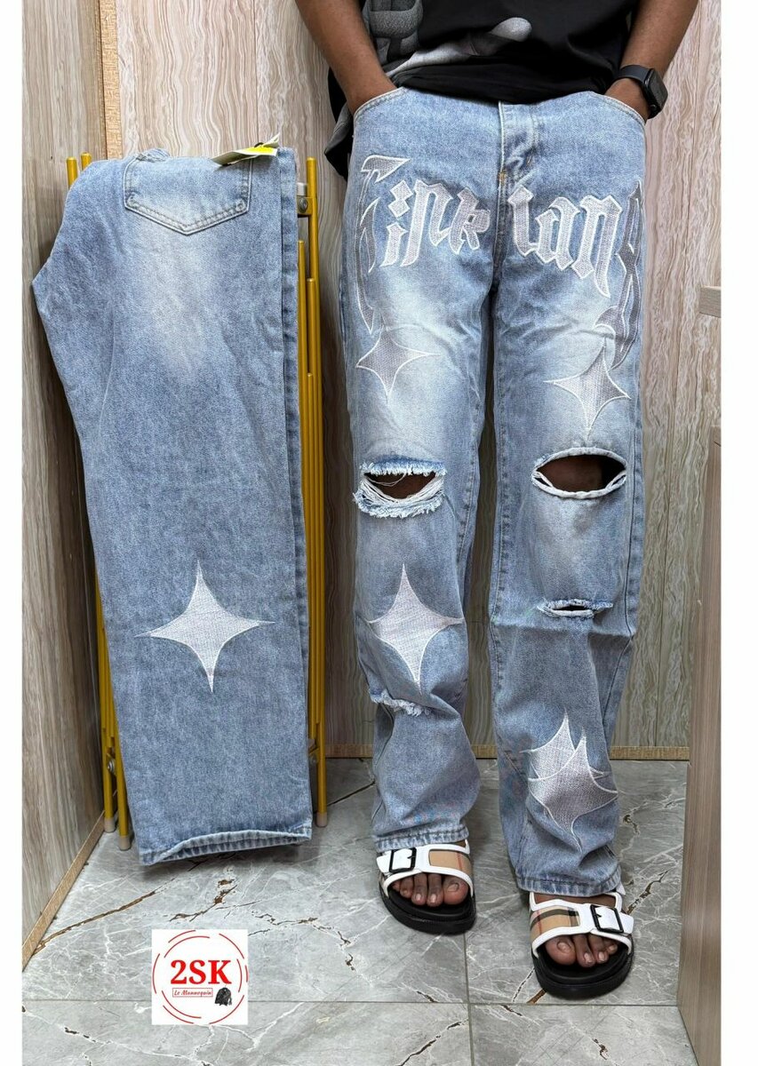 Jeans décontractés tendance