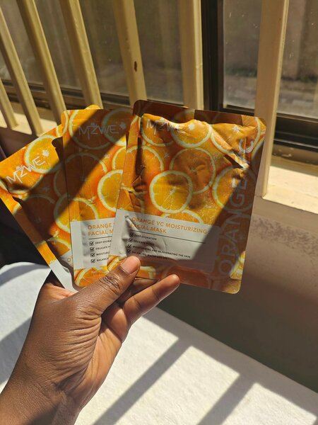 ORANGE MOISTURIZING FACIAL MASK Face mask 10 pieces