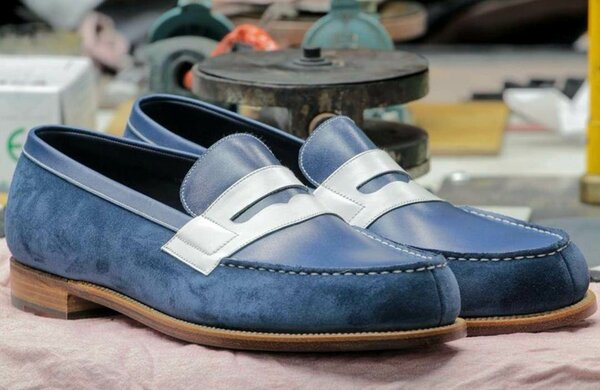 Mocassins en cuir élégants