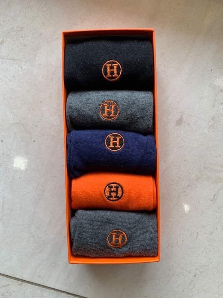 Chaussettes en Coton Lot 5 Paires