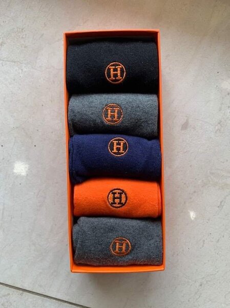 Chaussettes en Coton Lot 5 Paires