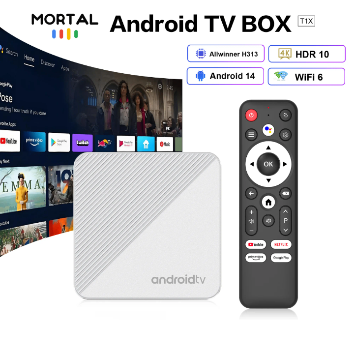 Box TV Android 8K HDR