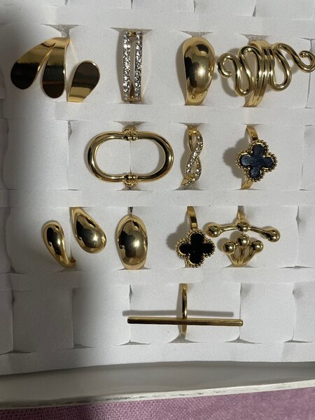 Set de bijoux en acier inoxydable