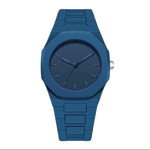 Montre Bleu Minimaliste