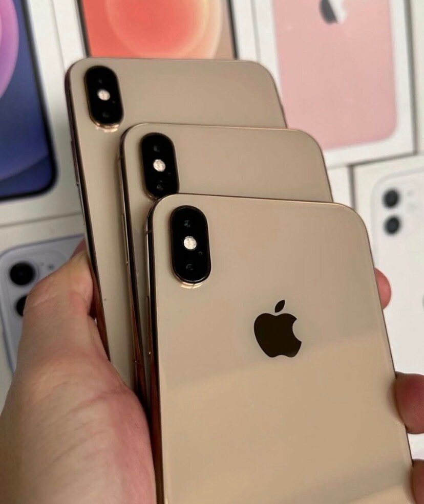 iPhone XS Max doré