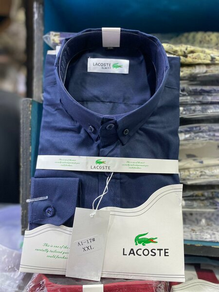 Chemise en coton Lacoste