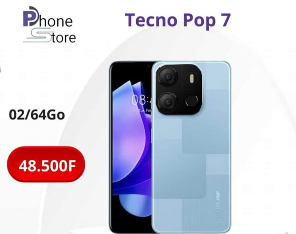 Tecno Pop 7 Smartphone 64GB