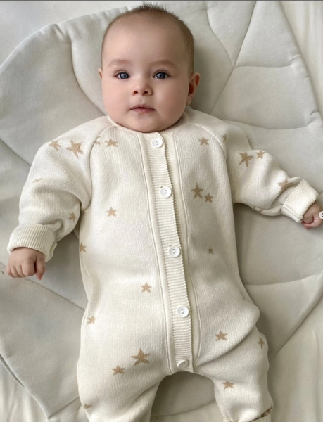 Комбинезон  детский вязаный