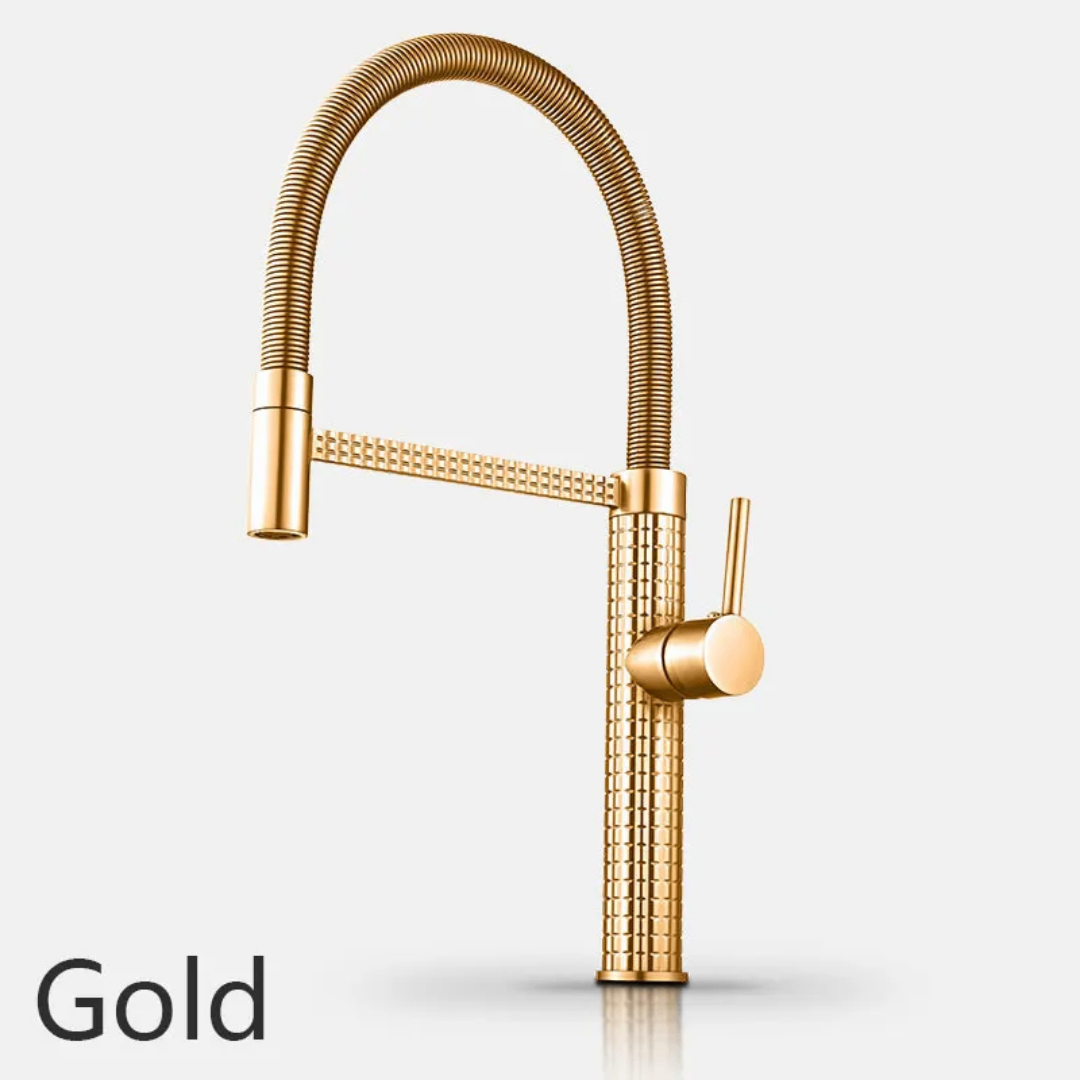 Modern Golden Kitchen Faucet