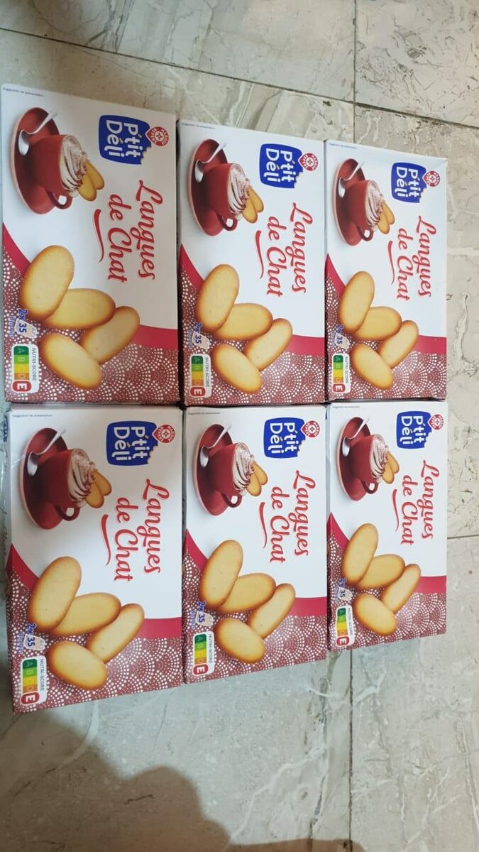 Biscuits Langues de Chat