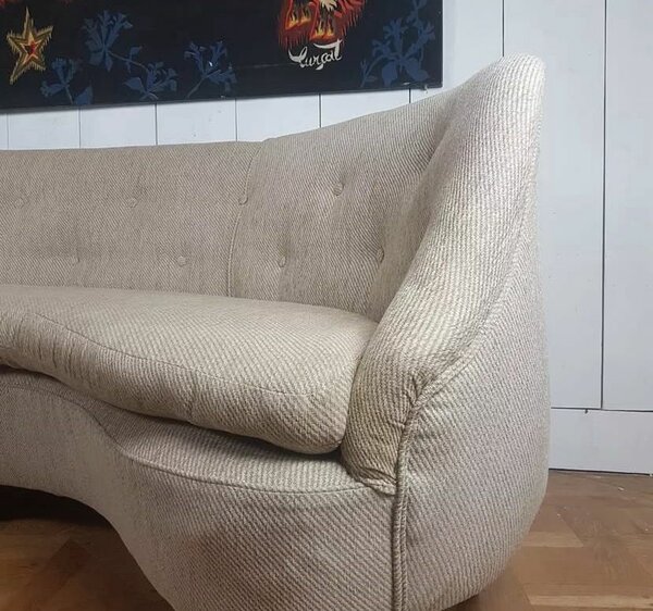 Canapé en courbe design unique