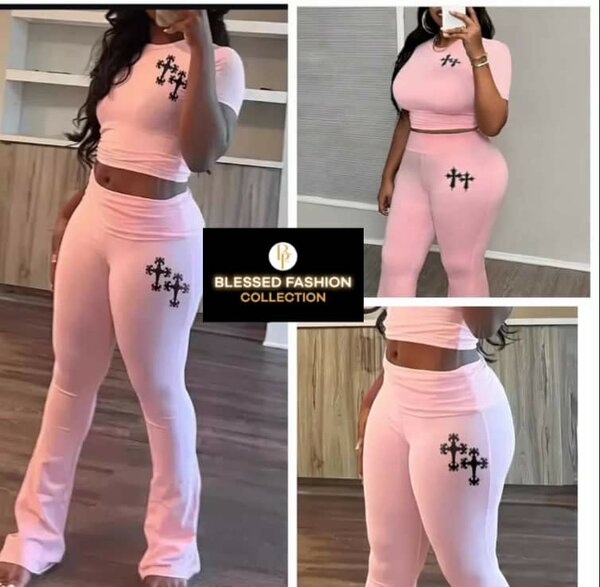 Ensemble survêtement rose femme