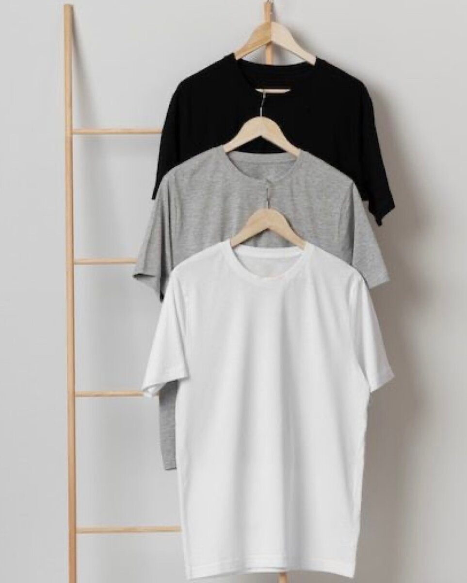 T-shirts basiques en coton