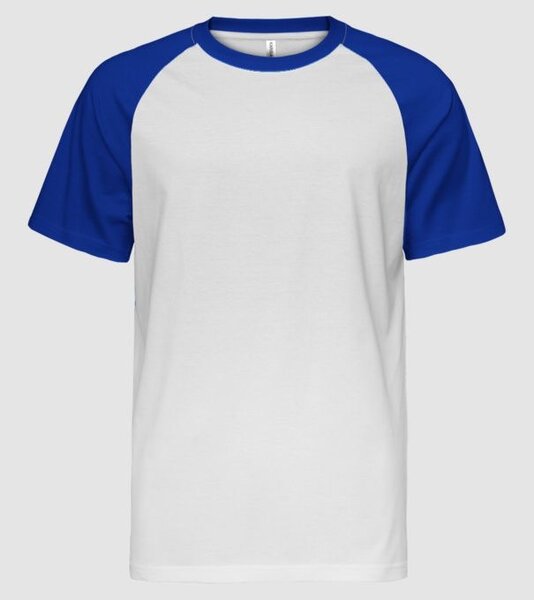 T-shirt unisexe bicolore