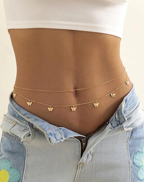 Waist chain, necklaces