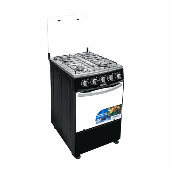 Gas cooker 4 burners with built in oven new