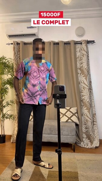 Ensemble Homme Coloré