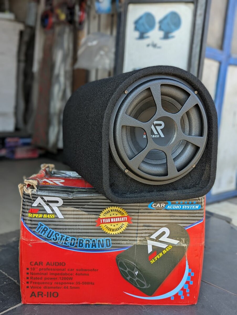 self amplified subwoofer