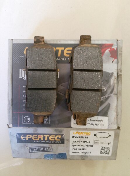 BREAK PADS Rear Alphard