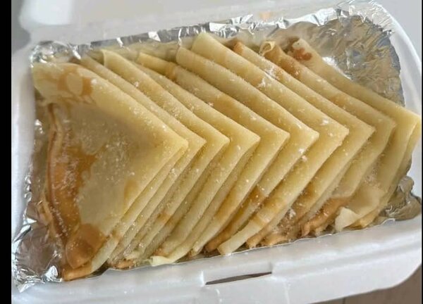 Crêpes nature ou chocolat