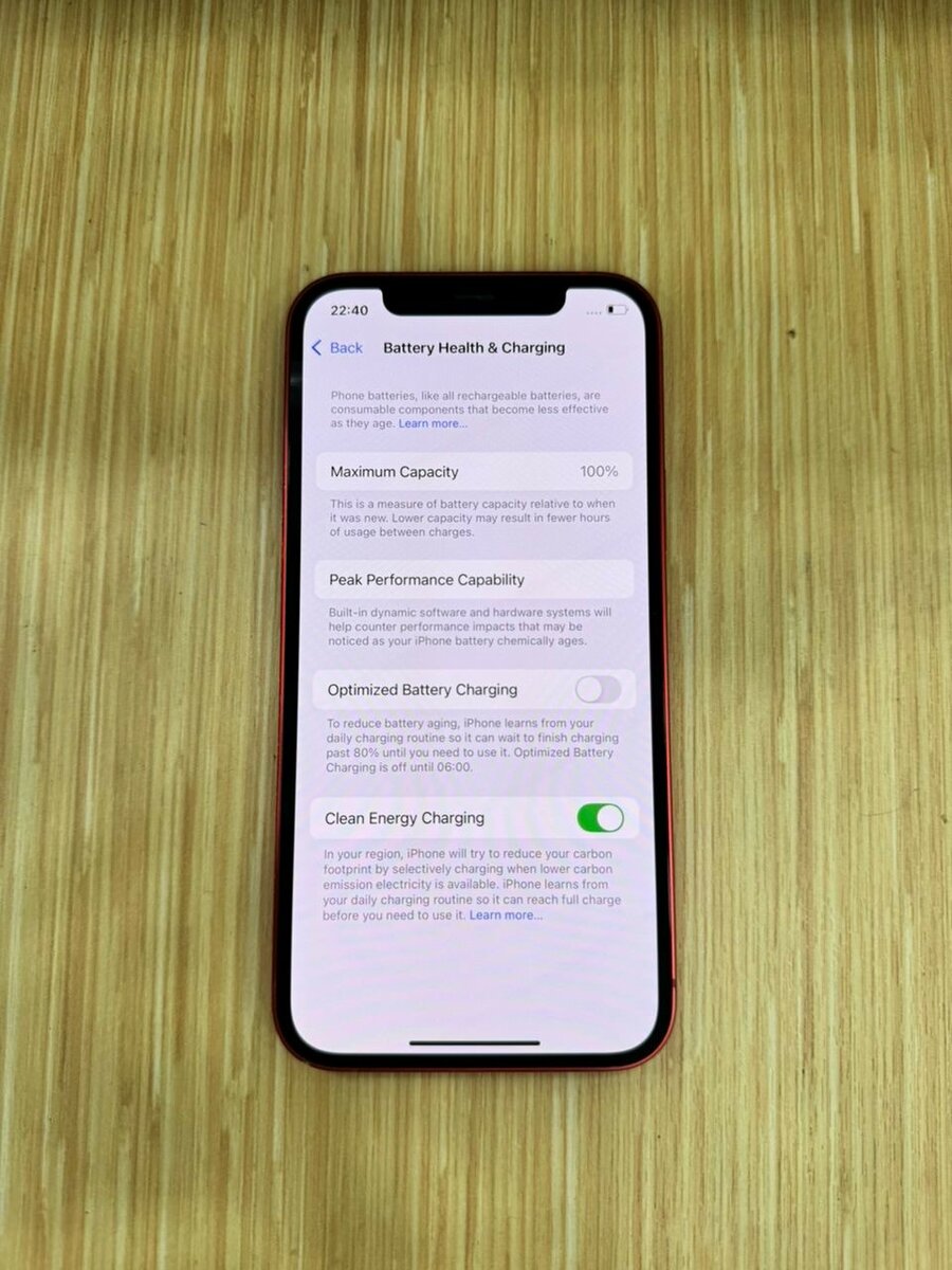 iPhone 12 Rouge 64Go