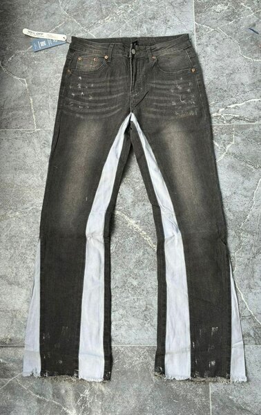 Jean homme délavé tendance