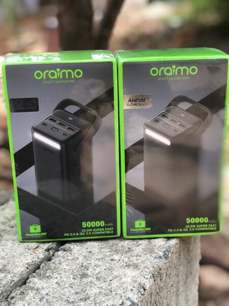 oraimo PowerBox 500 50000mAh 22.5W Power Bank