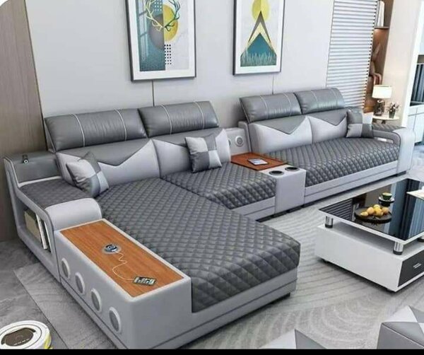 Canapé lit moderne avec rangement